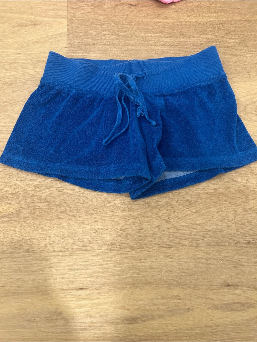 Hard Tail Royal Blue Terry Shorts - Girls